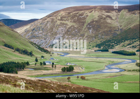 Glen Findhorn Banque D'Images