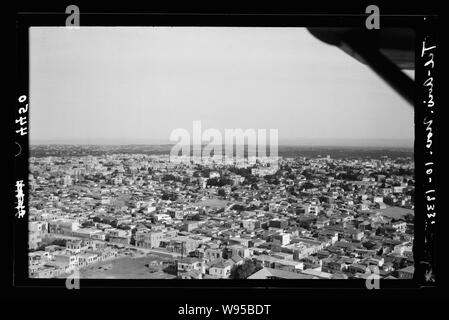 L'air vues de Palestine. Tel Aviv. Une vue générale Banque D'Images