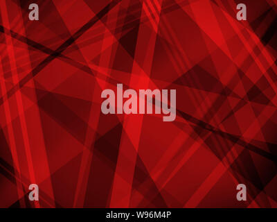 Résumé fond rouge et noir avec une bande diagonale des couches et des formes en couleurs claires et foncées dans abstract modern design tendance. Banque D'Images