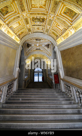 L'entrée du Palais des Doges, Venise, Italie Banque D'Images