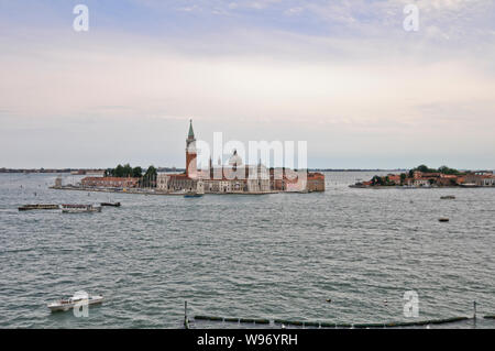 L'île de San Giorgio Maggiore, à Venise, Italie Banque D'Images