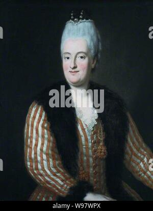 Desmarées - Maria Anna Sophia de Saxe Banque D'Images