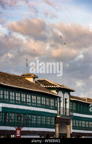 Plaza Mayor, Almagro, Ciudad Real, Castila-La manche, Espagne, Europe Banque D'Images