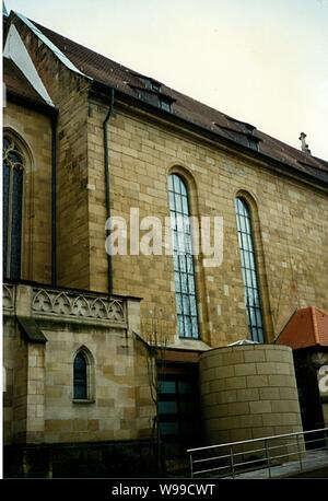 Deutschordensmünster St. Peter und Paul (Heilbronn), Außenarchitektur la façade, 2. Banque D'Images