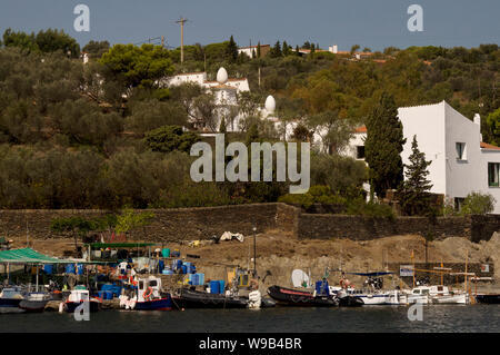 La maison de Salvador Dali à Port Lligat, Costa Brava , Espagne Banque D'Images