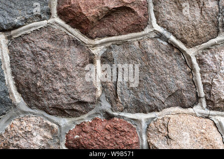 Masonry stone texture abstrait sur les anciennes fondations de la cathédrale. Ancien modèle de tuile. Banque D'Images