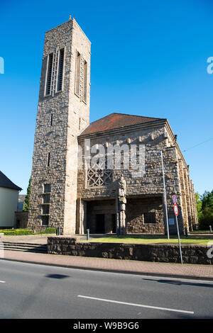 Deutschland, Ruhr, Kreis Recklinghausen, Datteln, Lutherkirche Banque D'Images