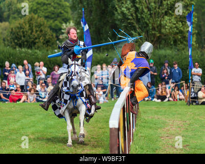 Tournoi de joutes. Banque D'Images