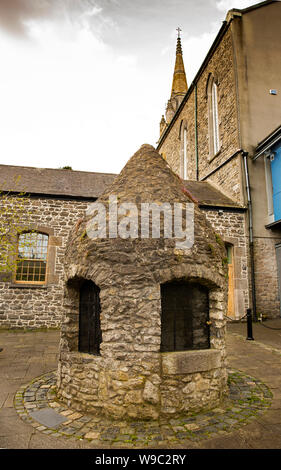 L'Irlande, Leinster, Fingal, Co Dublin, Malahide, Old Street, Saint Sylvestre. Banque D'Images