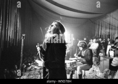 Le groupe de jolies choses au Festival d'Amougies, 24-28 octobre, 1969 Banque D'Images