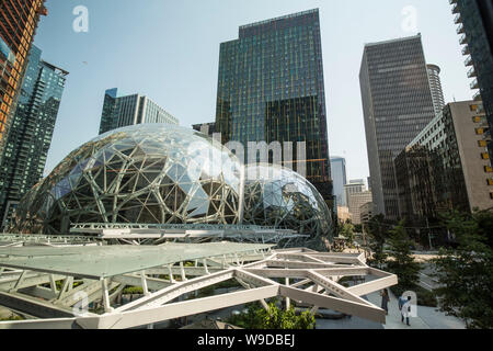 AMAZON , SEATTLE CAMPUS Banque D'Images