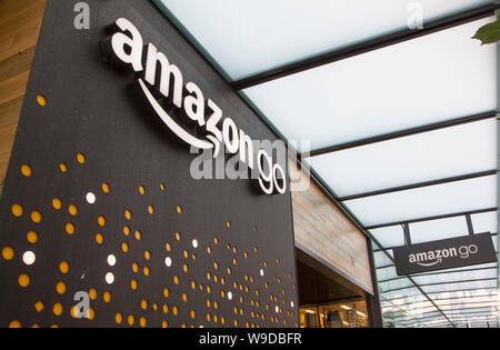 SEATTLE, rendez-vous sur Amazon Banque D'Images