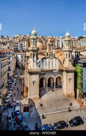 L'Algérie, Alger, Alger casbah, mosquée Ketchoua Djemaa Banque D'Images