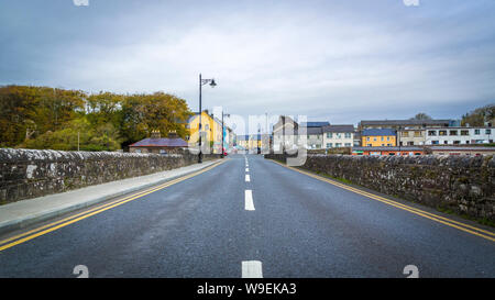 Vieux ponts de pierre à Newport, Mayo, Irlande Banque D'Images