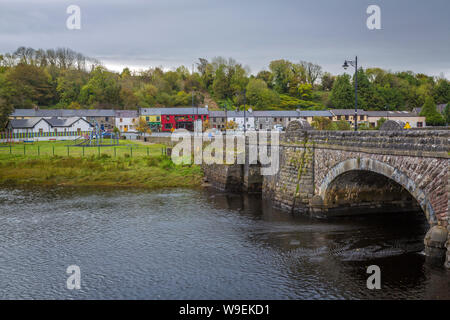 Vieux ponts de pierre à Newport, Mayo, Irlande Banque D'Images