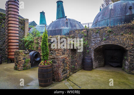 Distillerie à Kilbeggan, comté de Westmeath, Irlande Banque D'Images