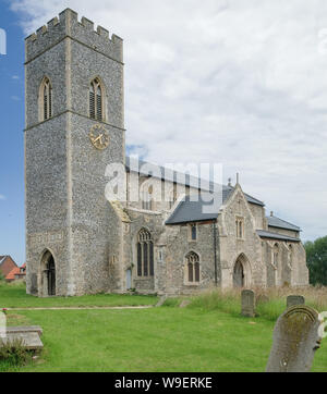 All Saints, Wighton, Norfolk Banque D'Images