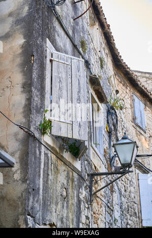 Ville de Trogir rues . La Croatie Banque D'Images