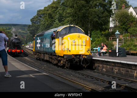 37264 Locomotive Diesel British Rail Class 37 Banque D'Images