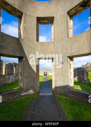 Temple près de Mussenden, Castlerock Co Derry, Irlande du Nord Banque D'Images