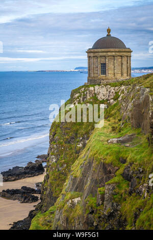 Temple près de Mussenden, Castlerock Co Derry, Irlande du Nord Banque D'Images