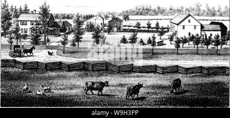 Image d'archive à partir de la page 541 de l'histoire de Steuben Comté, nouveau Banque D'Images