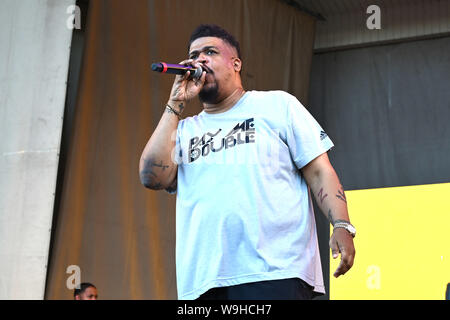 De La Soul et Taylor Bennett effectuer au goût de Chicago 2019 Petrillo Music Shell dans Grant Park, Chicago, Illinois, USA le 12 juillet 2019 Comprend : De La Soul Où : Chicago, Illinois, United States Quand : 12 Jul 2019 Crédit : Adam Bielawski/WENN.com Banque D'Images