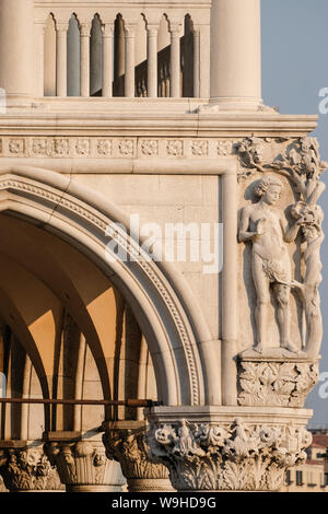 Il Palazzo Ducale, le palais des Doges, à Venise Banque D'Images