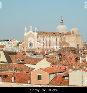 L'église de Santi Giovanni e Paolo, San Zanipolo, Venise Banque D'Images