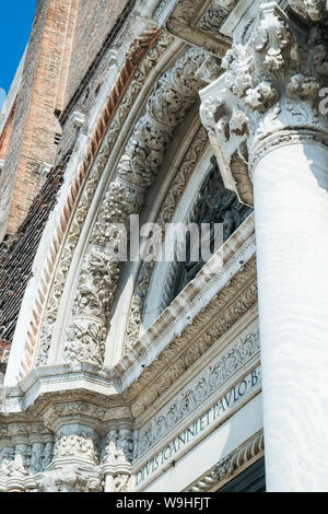 L'église de Santi Giovanni e Paolo, San Zanipolo, Venise Banque D'Images