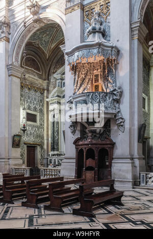 L'église de Santa Maria Assunta, connu sous le nom de 'I Gesuiti', à Venise Banque D'Images