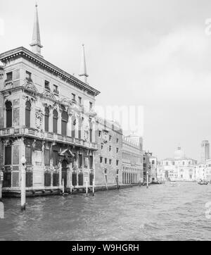 Le Palazzo Belloni Battagia sur le Grand Canal, Venise Banque D'Images