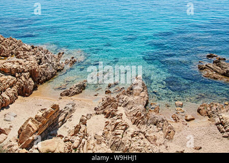 Côte de la mer méditerranée Banque D'Images