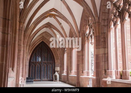 Cloître, Église Cathédrale de Mayence, Mainz, Allemagne Banque D'Images