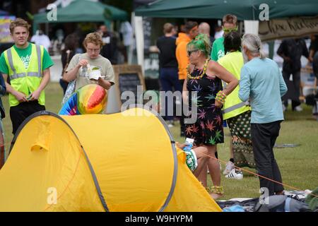 Green Pride 2019 Festival de cannabis à Preston Park, Brighton. Photo:Terry Applin Banque D'Images