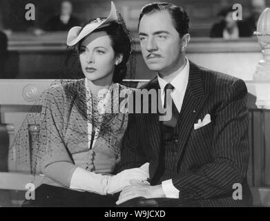 Carrefour 1942 MGM film mystère avec Hedy Lamarr et William Powell Banque D'Images