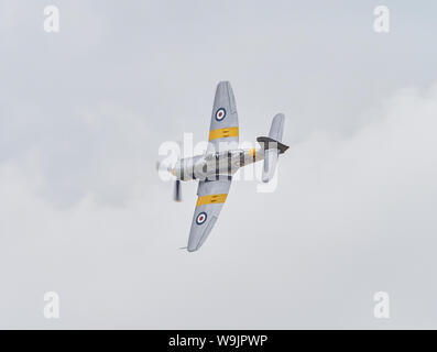 Hawker Sea Fury T.20 chasseurs au Royal Navy Fleet Air Arm livery Banque D'Images