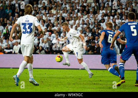 Copenhague, Danemark. 13rd, 2019 Août. Viktor Fischer (7), du FC Copenhague vu pendant le match de qualification de la Ligue des Champions entre le FC Copenhague et l'étoile rouge de Belgrade à Telia Parken. (Photo crédit : Gonzales Photo - Dejan Obretkovic). Banque D'Images