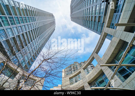 Toronto, Ontario, Canada, 2019 Mars-20 : Toronto Condominium dans un quartier branché près de l'intersection de Yonge et Eglinton Banque D'Images