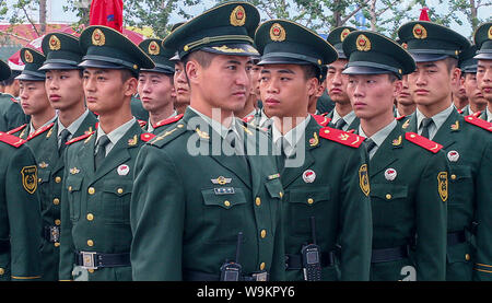 Dans le square Banque D'Images