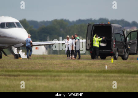 Glasgow, Royaume-Uni. 22 juin 2019. L'aéroport de Glasgow. Crédit : Colin D Fisher/CDFIMAGES.COM Banque D'Images