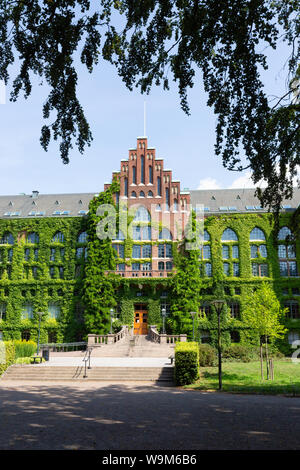 Lund Suède - Bibliothèque de l'Université de Lund, Lund, Suède, Scandinavie, Europe Banque D'Images