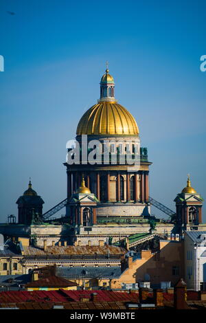 La Cathédrale Saint Isaac à Saint Petersburg, Russie Banque D'Images