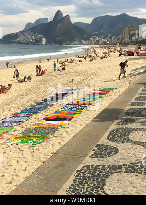 Plage À RIO Banque D'Images