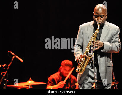 Maceo Paker américain, saxophoniste de jazz funk et soul Banque D'Images