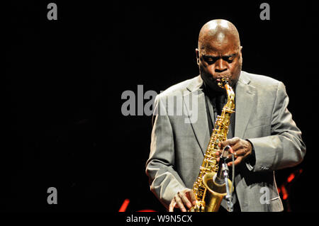 Maceo Paker américain, saxophoniste de jazz funk et soul Banque D'Images