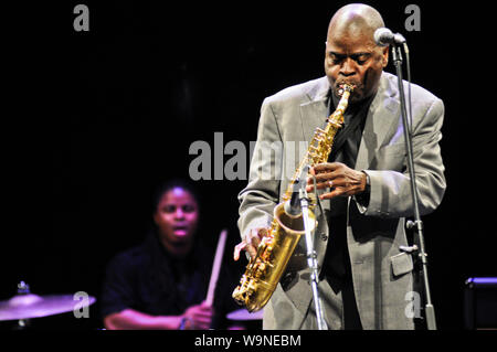 Maceo Paker américain, saxophoniste de jazz funk et soul Banque D'Images