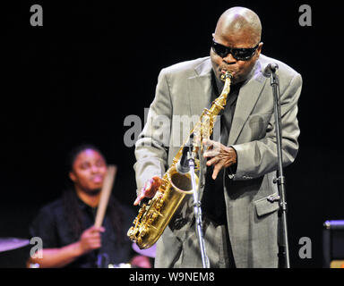 Maceo Paker américain, saxophoniste de jazz funk et soul Banque D'Images