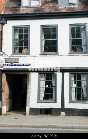 De cette période à Tewkesbury High Street Banque D'Images