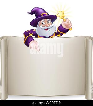 Personnage de l'assistant d'inscription faites défiler Illustration de Vecteur